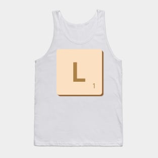 Wooden Tile - L Tank Top